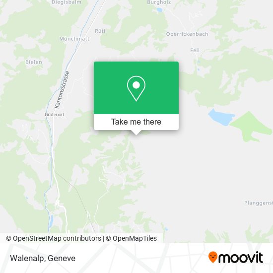 Walenalp map