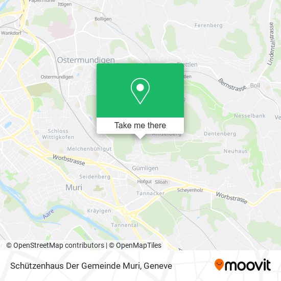 Schützenhaus Der Gemeinde Muri map