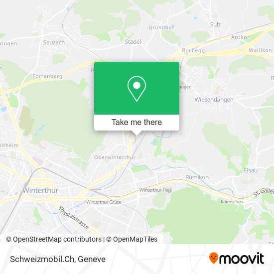 Schweizmobil.Ch map