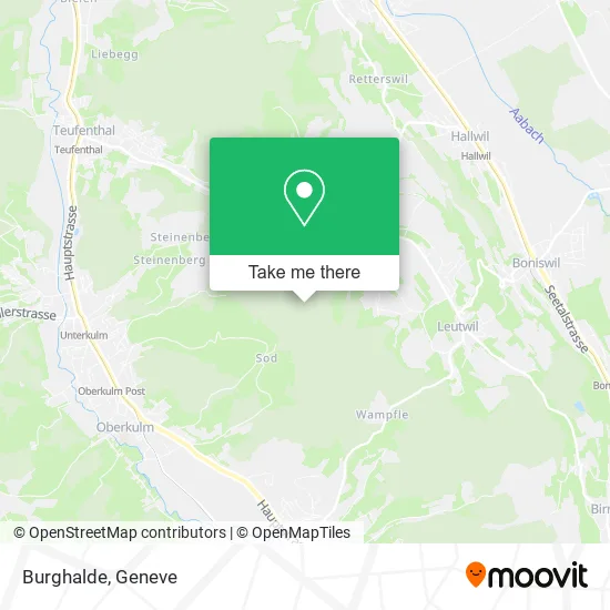 Burghalde map