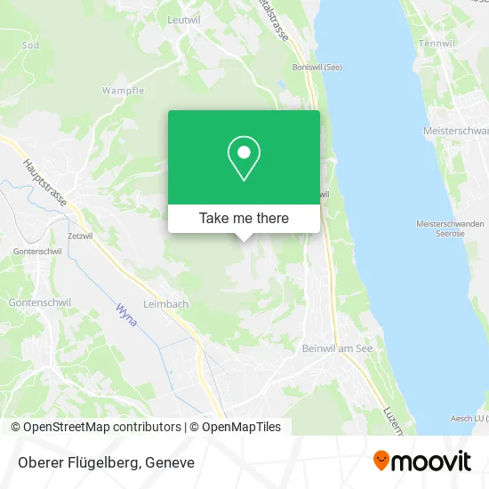 Oberer Flügelberg map