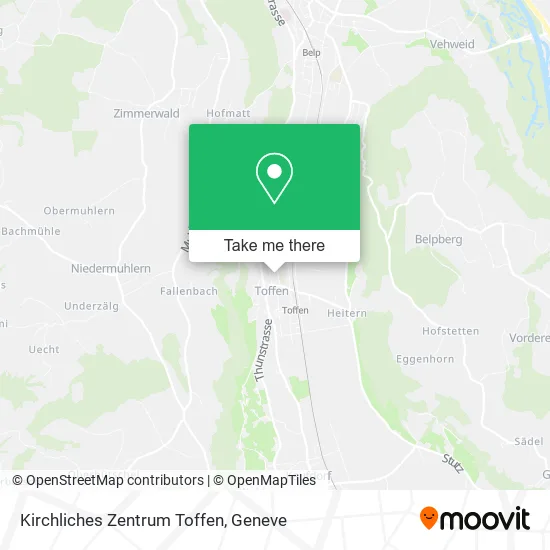 Kirchliches Zentrum Toffen map