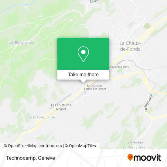 Technocamp map