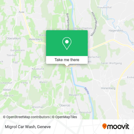 Migrol Car Wash map