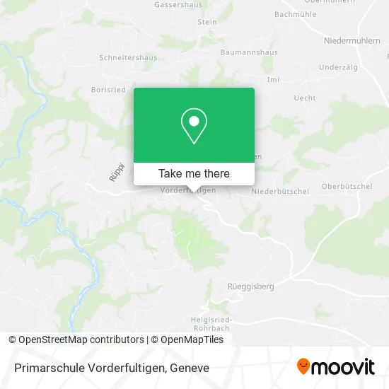 Primarschule Vorderfultigen map