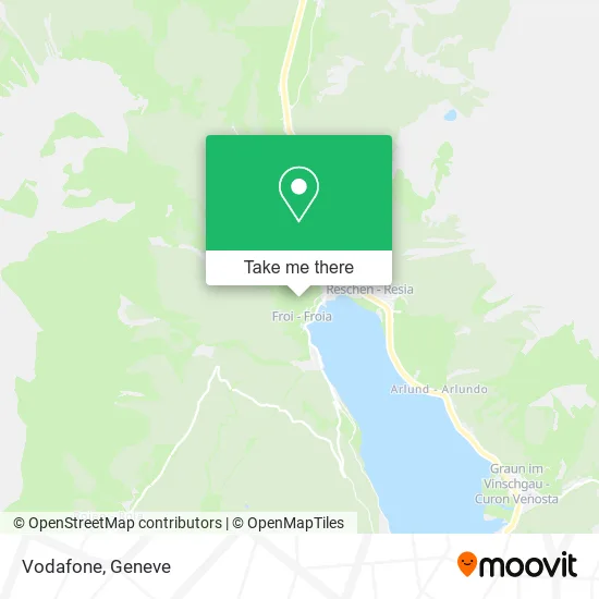 Vodafone map