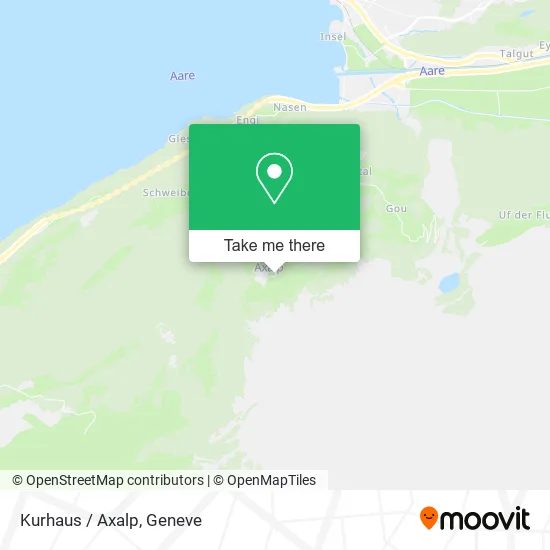 Kurhaus / Axalp map