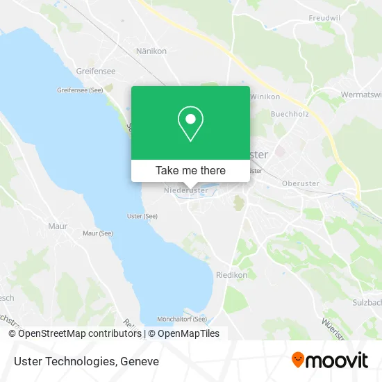 Uster Technologies map