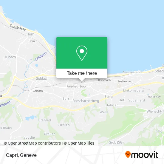 Capri map