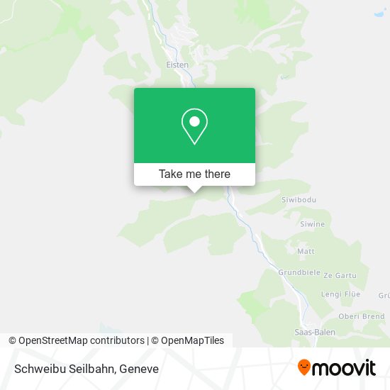 Schweibu Seilbahn map