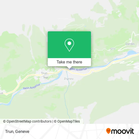 Trun map