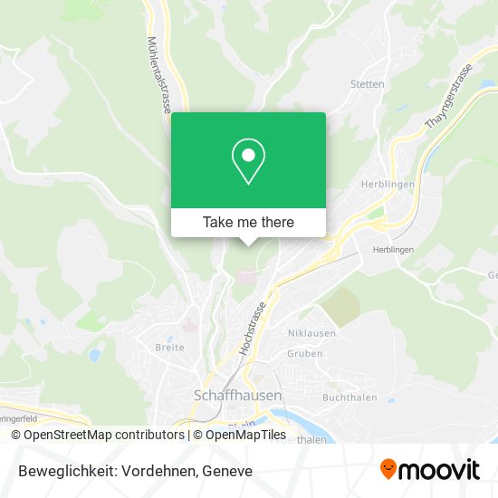 Beweglichkeit: Vordehnen map