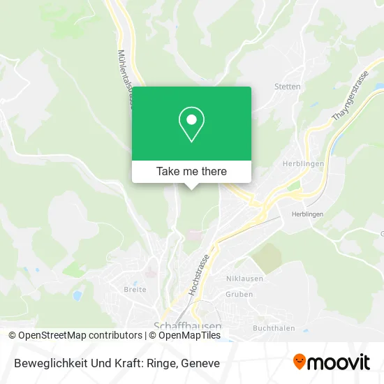 Beweglichkeit Und Kraft: Ringe map