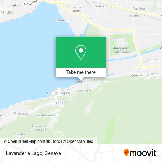 Lavanderia Lago map