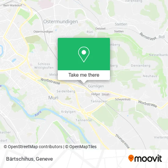 Bärtschihus map