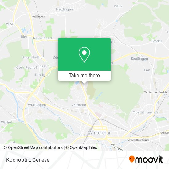 Kochoptik map