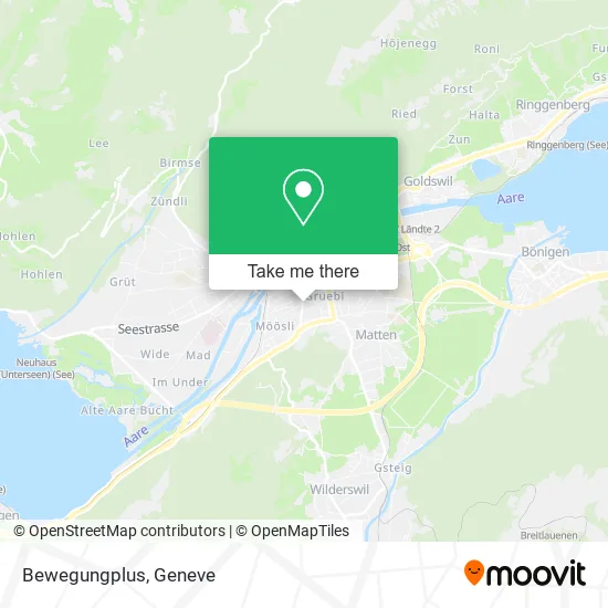 Bewegungplus map
