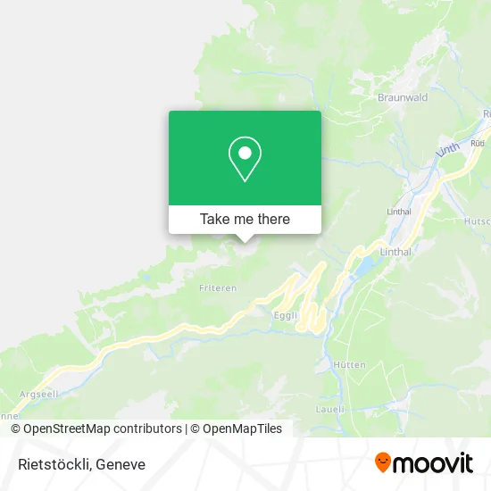 Rietstöckli map