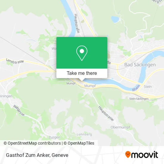 Gasthof Zum Anker map