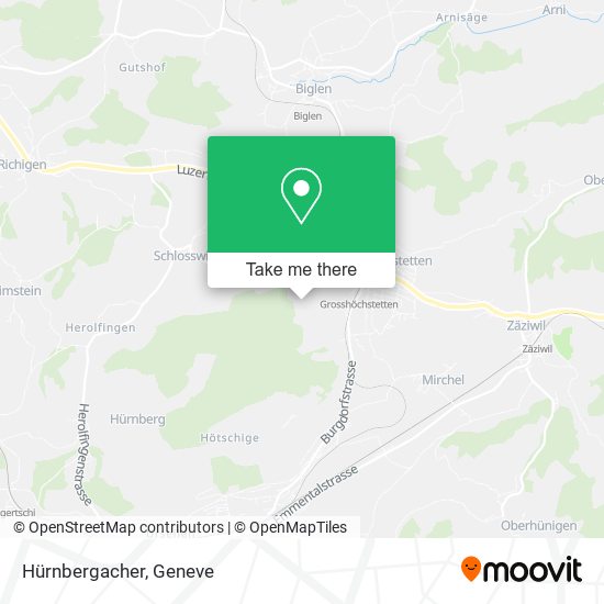 Hürnbergacher map