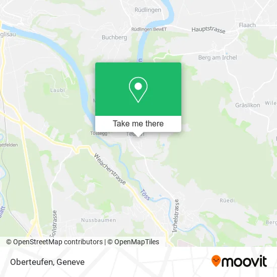 Oberteufen map