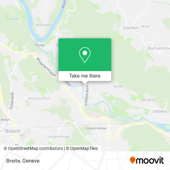 Breite map