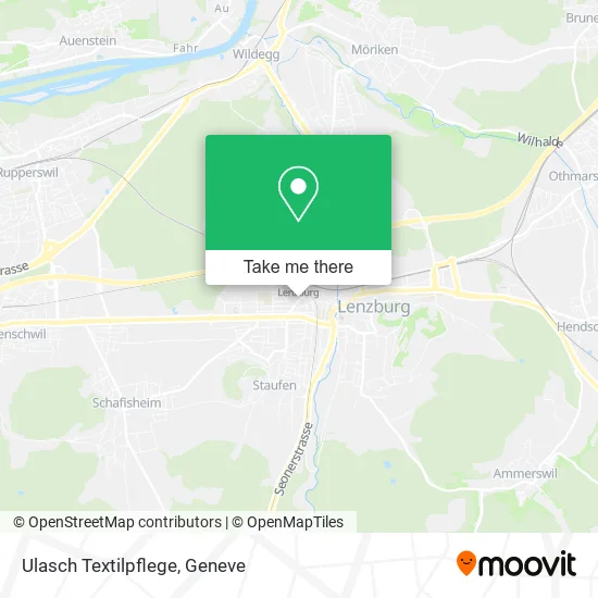 Ulasch Textilpflege map