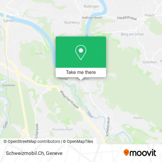 Schweizmobil.Ch map