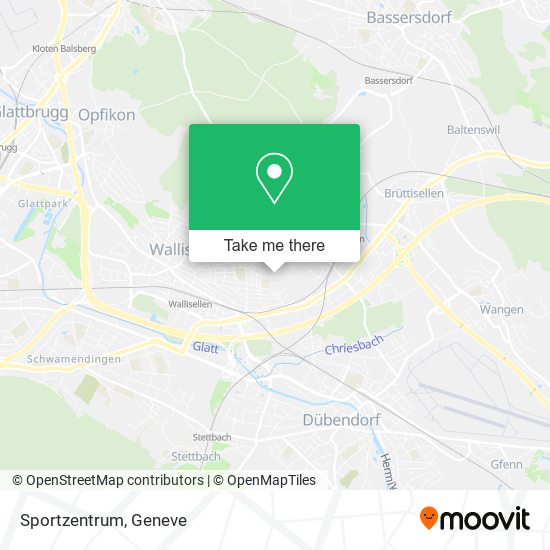 Sportzentrum map