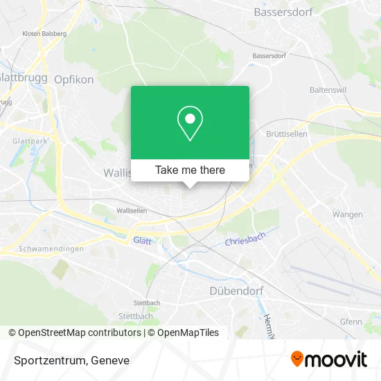 Sportzentrum map
