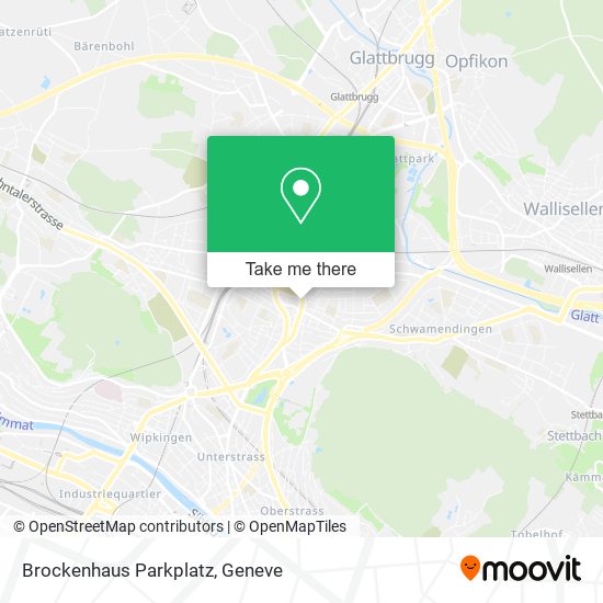Brockenhaus Parkplatz map