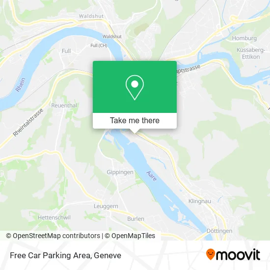 Free Car Parking Area map