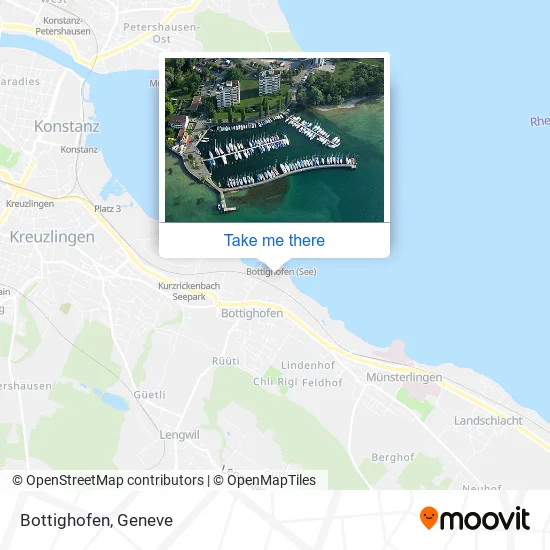Bottighofen map
