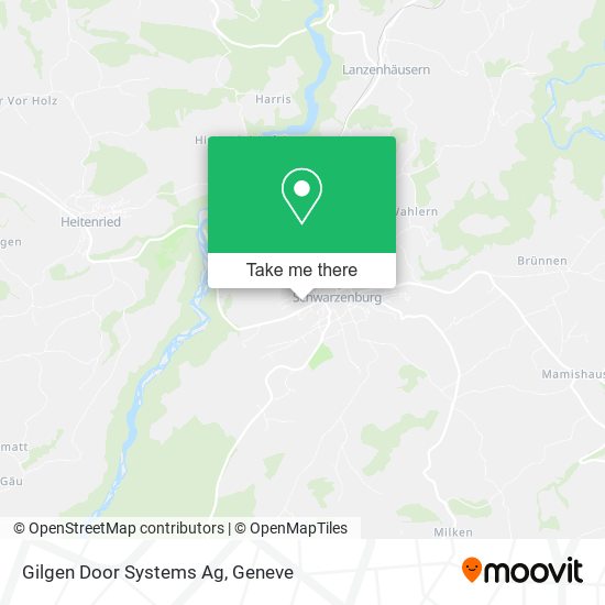 Gilgen Door Systems Ag map