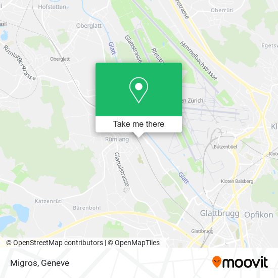 Migros map