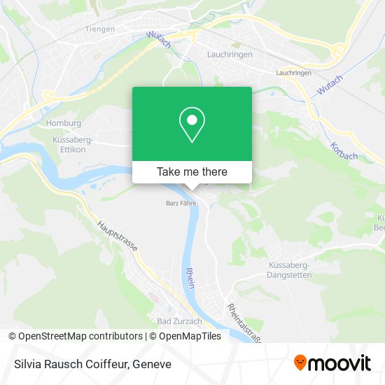 Silvia Rausch Coiffeur map