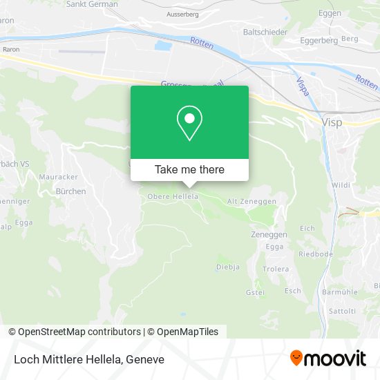 Loch Mittlere Hellela map