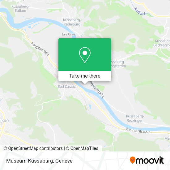 Museum Küssaburg map