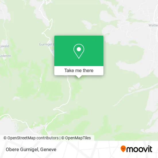 Obere Gurnigel map
