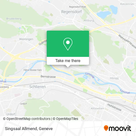 Singsaal Allmend map