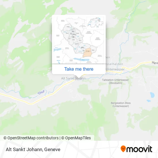 Alt Sankt Johann map