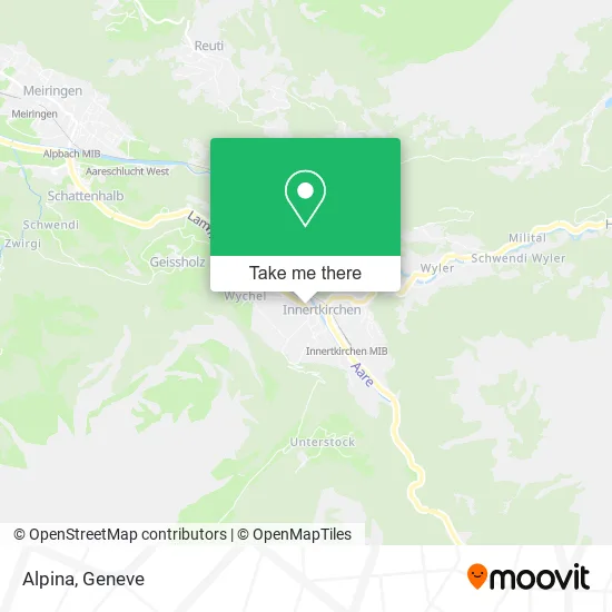 Alpina map