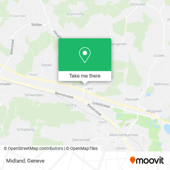 Midland map