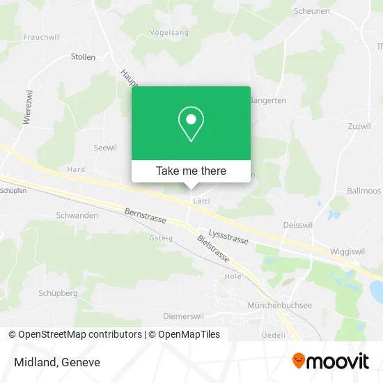 Midland map