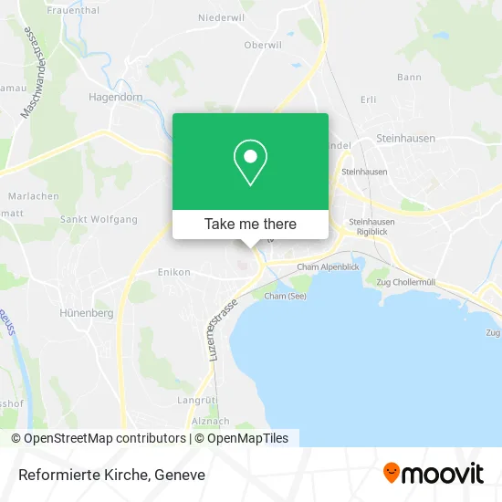 Reformierte Kirche map