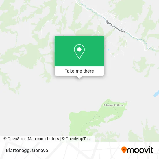 Blattenegg map