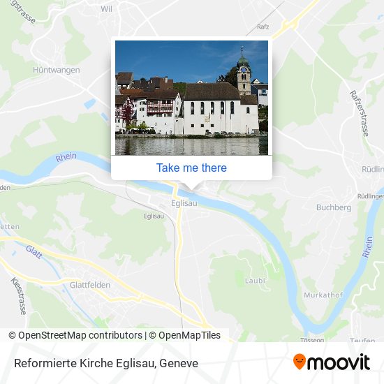 Reformierte Kirche Eglisau plan