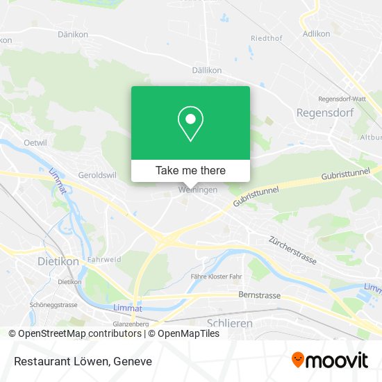 Restaurant Löwen map