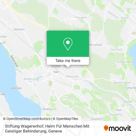 Stiftung Wagerenhof, Heim Für Menschen Mit Geistiger Behinderung map