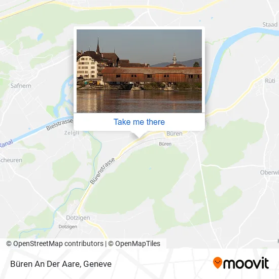 Büren An Der Aare map